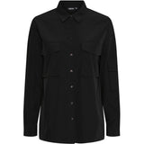 PIECES PIECES Damen Hemd PCDRE Shirt Black