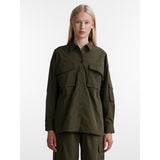 PIECES PIECES Damen Hemd PCDRE Shirt Deep Lichen Green