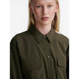 PIECES PIECES Damen Hemd PCDRE Shirt Deep Lichen Green