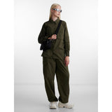 PIECES PIECES Damen Hemd PCDRE Shirt Deep Lichen Green