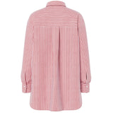 PIECES PIECES Damen Hemd PCMELIA Shirt Roseate Spoonbill Stripes ADRENALINE RUSH