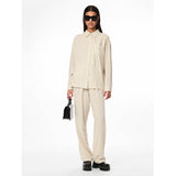 PIECES PIECES Damen Hemd PCPIA Shirt Birch Detail MELANGE