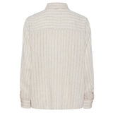 PIECES PIECES Damen Hemd PCPIA Shirt Birch Stripes black