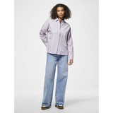 PIECES PIECES Damen Hemd PCPIPPA Shirt Bonbon stripes
