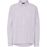 PIECES PIECES Damen Hemd PCPIPPA Shirt Bonbon stripes