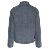 PIECES PIECES Damen Hemd PCSIFFI Restudsalg Grey Denim RHINESTONE