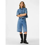 PIECES PIECES Damen Hemd PCSKY Shirt Medium blue denim