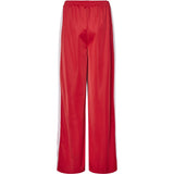 PIECES PIECES Damen Hose PCGRACE Pant High Risk Red Pink-a-boo stripe