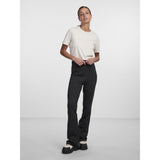 PIECES PIECES Damen Hose PCJANNAH Pant Black White Stripes