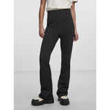 PIECES PIECES Damen Hose PCJANNAH Pant Black White Stripes