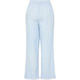 PIECES PIECES Damen Hose PCLILIA Restudsalg Nantucket Breeze White