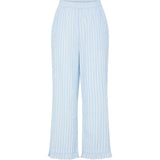 PIECES PIECES Damen Hose PCLILIA Restudsalg Nantucket Breeze White