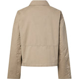 PIECES PIECES Damen Jacke PCPAM Jacket Greige