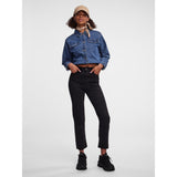 PIECES PIECES Damen Jeans PCDELLY Restudsalg Black