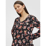 PIECES PIECES Damen Kleid PCDAKOTA Restudsalg Black