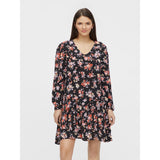 PIECES PIECES Damen Kleid PCDAKOTA Restudsalg Black