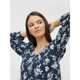 PIECES PIECES Damen Kleid PCDAKOTA Restudsalg Sky Captain