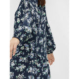 PIECES PIECES Damen Kleid PCDAKOTA Restudsalg Sky Captain