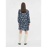 PIECES PIECES Damen Kleid PCDAKOTA Restudsalg Sky Captain