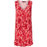 PIECES PIECES Damen Kleid PCFLORA Dress Adrenaline Rush Red tone flowers