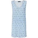 PIECES PIECES Damen Kleid PCFLORA Dress Cashmere Blue BLUE FLOWERS