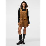 PIECES PIECES Damen Kleid PCJUNO Restudsalg Amber Brown