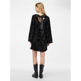 PIECES PIECES Damen Kleid PCKAM Restudsalg Black Black sequins