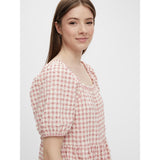 PIECES PIECES Damen Kleid PCLILLA Restudsalg Misty rose