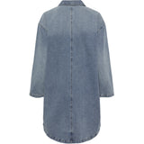 PIECES PIECES Damen Kleid PCRENE Restudsalg Medium blue denim
