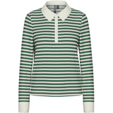PIECES PIECES Damen Polo PCDONNA Polo Hunter Green Coconut Milk