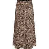 PIECES PIECES Damen Rock PCFRANAN Restudsalg Black Leo