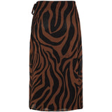 PIECES PIECES Damen Rock PCSALLY Restudsalg Mustang ZEBRA