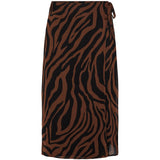 PIECES PIECES Damen Rock PCSALLY Restudsalg Mustang ZEBRA