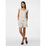 PIECES PIECES Damen Shorts PCPIA Shorts Birch BLACK