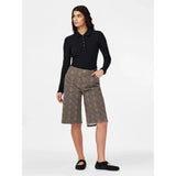 PIECES PIECES Damen Shorts PCSALUME Shorts Rawhide Mini Leo