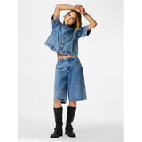 PIECES PIECES Damen Shorts PCSKY Shorts Medium blue denim