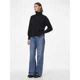 PIECES PIECES Damen Strick PCMALOU Restudsalg Black