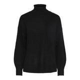 PIECES PIECES Damen Strick PCMALOU Restudsalg Black