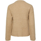 PIECES PIECES Damen Strick PCSALLA Knit White Pepper