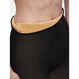 PIECES PIECES Damen Strumpfhose PCSOPHIE Pantihoes Black NUDE FLEECE