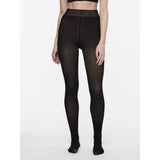 PIECES PIECES Damen Strumpfhose PCSOPHIE Pantihoes Black NUDE FLEECE
