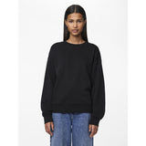 PIECES PIECES Damen Sweatshirt PCCHILLI Sweatshirt Black