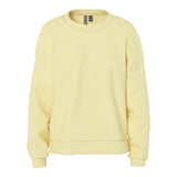 PIECES PIECES Damen Sweatshirt PCCHILLI Sweatshirt French Vanilla