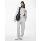 PIECES PIECES Damen Sweatshirt PCCHILLI Sweatshirt Light Grey Melange