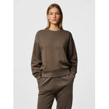PIECES PIECES Damen Sweatshirt PCCHILLI Sweatshirt Morel