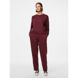 PIECES PIECES Damen Sweatshirt PCCHILLI Sweatshirt Tawny Port