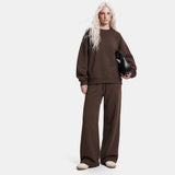 PIECES PIECES Damen Sweatshirt PCCHILLI Sweatshirt Hot Fudge
