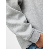 PIECES PIECES Damen Sweatshirt PCCHILLI Sweatshirt Light Grey Melange