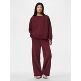 PIECES PIECES Damen Sweatshirt PCCHILLI Sweatshirt Tawny Port