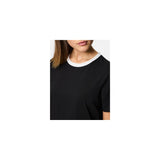 PIECES PIECES Damen T-Shirt PCRIA T-shirt Black contrast white